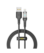 Data - кабель YOKI CYBER YK-CY23 USB to Lightning 12W 1.2m, Black