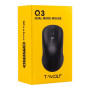 Бездротова Bluetooth миша TWolf Q3 2.4G 1200DPI 300mAh, Black