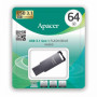 USB флешка Flash Drive 3.2 Apacer AH360 64Gb, Black