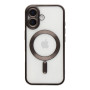 Чохол TPU Metallic Chrome Full Camera with Magsafe для iPhone 16 chrome gold