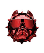 Автомобільний ароматизатор Bulldog, Red