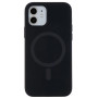 Чохол - накладка Silicone Case with Magsafe для iPhone 11 grey