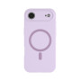 Чохол Glow Silicone Case Full Camera with Magsafe для iPhone 17 Air light purple