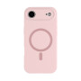 Чехол Glow Silicone Case Full Camera with Magsafe для iPhone 17 Air pink