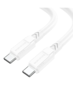 Data-кабель USB Borofone BX81 Type-C to Type-C 60W 1m, White