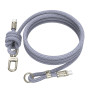 Кабель - брелок Hoco GH7 Type-C to Type-C 60W 1.8m, Blue