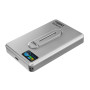 Внешний аккумулятор Power Bank YOKI Trinity YK-MPT1020 Type-C PD 20W / Qi 15W 10000mAh, Silver