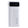 Портативная батарея Power Bank Kingleen PZX C163 18000 mAh, White