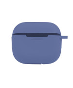 Чехол-футляр для наушников Silicone Case with microfibra для Airpods 4, Royal blue