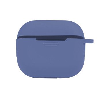 Чохол-футляр для навушників Silicone Case with microfibra для Airpods 4, Royal blue