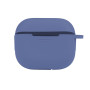 Чохол-футляр для навушників Silicone Case with microfibra для Airpods 4, Royal blue