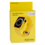 Ремешок Silicone Shine для Apple Watch 44mm + Protect Case, Yellow
