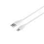 Мережевий зарядний пристрій XO L37 USB 2.1A cable USB-Lightning, White