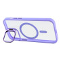 Чехол - накладка TPU+PC+Metal Stand Case with MagSafe and Camera Lenses для iPhone 16 Pro