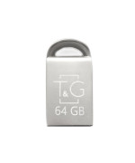 USB флешка Flash Drive T&G 64gb Metal 107, Steel