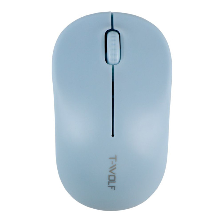 Беспроводная Wireless Мышь TWolf Q4 2.4G, Blue