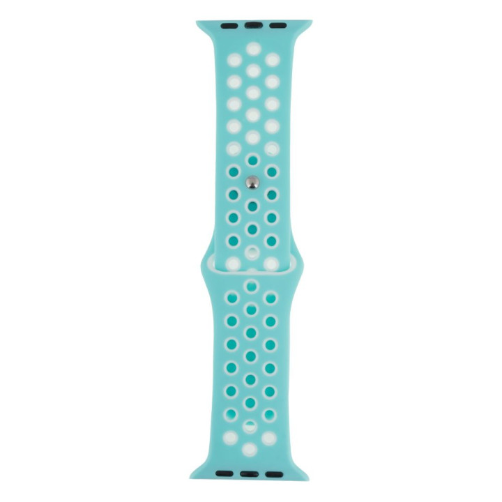 Ремінець Silicone Nike для Apple Watch 42/44mm + Protect Case, 21, Turquoise White