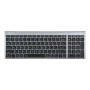 Бездротова bluetooth клавіатура JEQANG JB-386, Steel