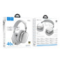 Bluetooth навушники Hoco W52 400 mah, Steel