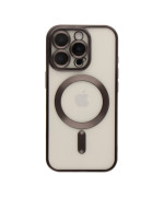 Чохол TPU Metallic Chrome Full Camera with Magsafe для iPhone 16 Pro