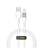 Data - кабель YOKI CYBER YK-CY23 USB to Lightning 12W 1.2m, White