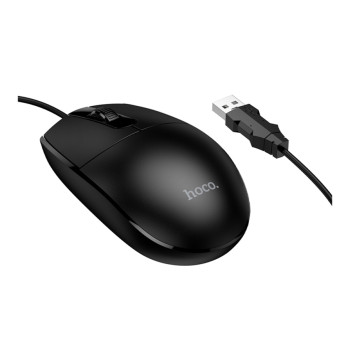 Провідна USB миша Hoco GM50 League DPI 1000, Black