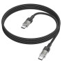 USB Кабель Hoco U129 60W 3A Type-C to Type-C 1.2m, Black