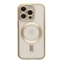 Чохол TPU Metallic Chrome Full Camera with Magsafe для iPhone 16 Pro
