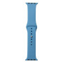 Ремешок Silicone One-Piece Size-S для Apple Watch 38 / 40mm, 26, Mist blue