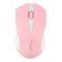 Беспроводная Wireless Мышь TWolf Q2 2.4G, Pink