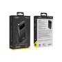 Зовнішній акумулятор Power Bank YOKI MaxCap YK-PMC1021 USB QC3.0 22.5W / Type-C PD2OW with cable 10000mAh, Black