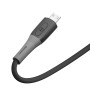 USB-кабель Ridea RC-SI35 Silicone Pro Micro-USB 3A 1м, Black