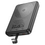 Power Bank Hoco J133A Triumph PD20W магнитный с кабелем Type-C 10000mAh, Black