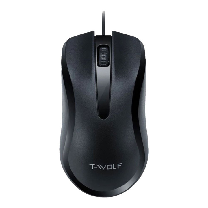 Проводная USB Мышь TWolf V12, Black