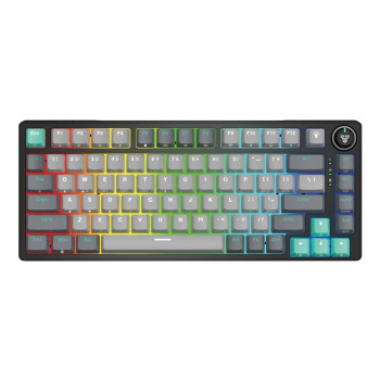 Беспроводная клавиатура игровая Fantech ATOM PRO83 MK913 MERCURY Red Switch, Black