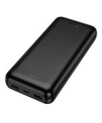 Внешний аккумулятор Power Bank Hoco J153A 2USB / Type-C / micro-USB 10W 20000mAh, Black