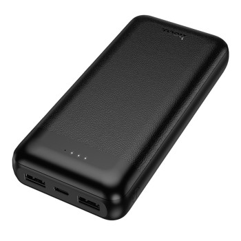 Внешний аккумулятор Power Bank Hoco J153A 2USB / Type-C / micro-USB 10W 20000mAh, Black
