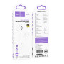 Вакуумные проводные наушники Hoco M114 Type-C 1,2m, White