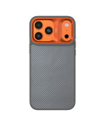 Чехол Kajsa Glamorous Collection Straw Mat Pattern with MagSafe для iPhone 17 Pro