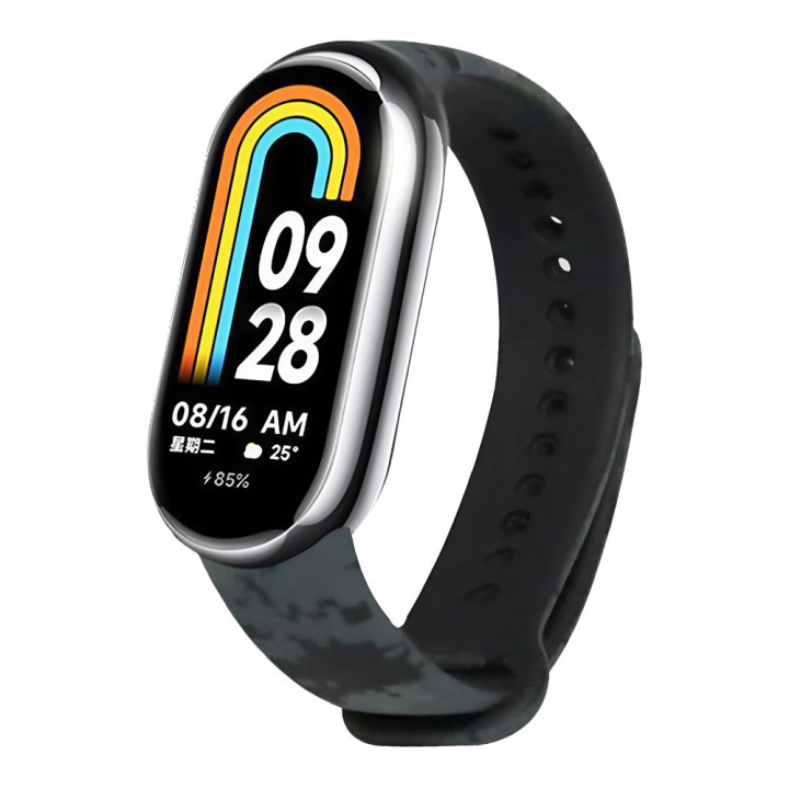 Ремінець Silicone для Xiaomi Mi Band 8/9 Сamouflage Digital