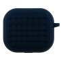 Чохол-футляр для навушників Silicone Fashion Case with Hook для Airpods 3, Navy blue