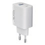 Мережевий Зарядний Пристрій Ridea RW-18120 Rapid USB QC 18W, White
