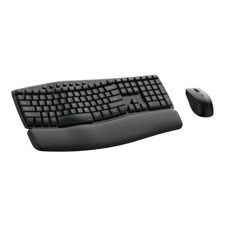 Комплект бездротова Bluetooth клавіатура з мишкою FANTECH Arch Combo WKM71, Black