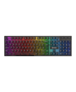 Дротова ігрова USB клавіатура Fantech Shikari K515, Black