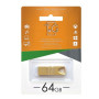 USB флешка Flash Drive T&G Metal 117 64gb, Gold