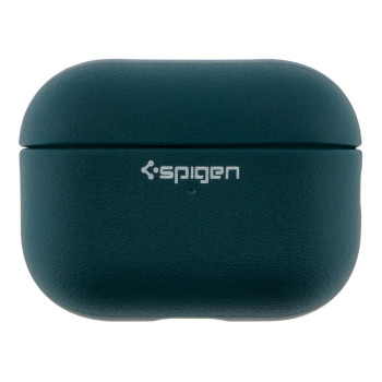 Чехол Spigen Leather Armor для Airpods Pro 2, Dark Green