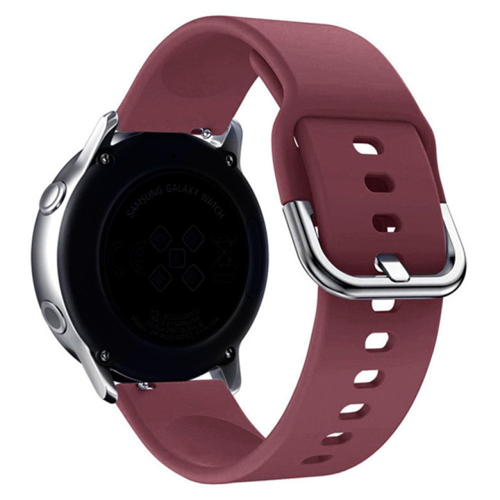 Ремінець Silicone 20mm Original Design для Samsung / Amazfit / Huawei, Grape