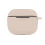 Чехол-футляр для наушников Silicone Case with hook для Airpods 4, Pink sand