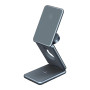 Бездротовий Зарядний пристрій Smart Case 3in1 Magnetic Wireless 15W, Blsck