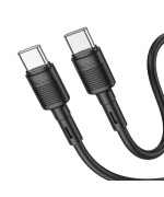 USB Кабель Hoco X83 60W Type-C to Type-C 3A 1m, Black